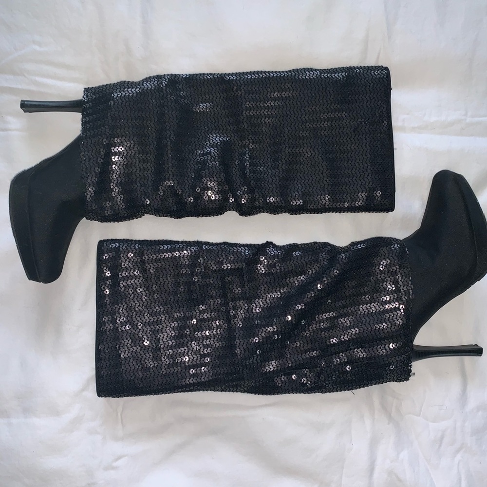 Nina Sequin boots - Picture 2 of 7